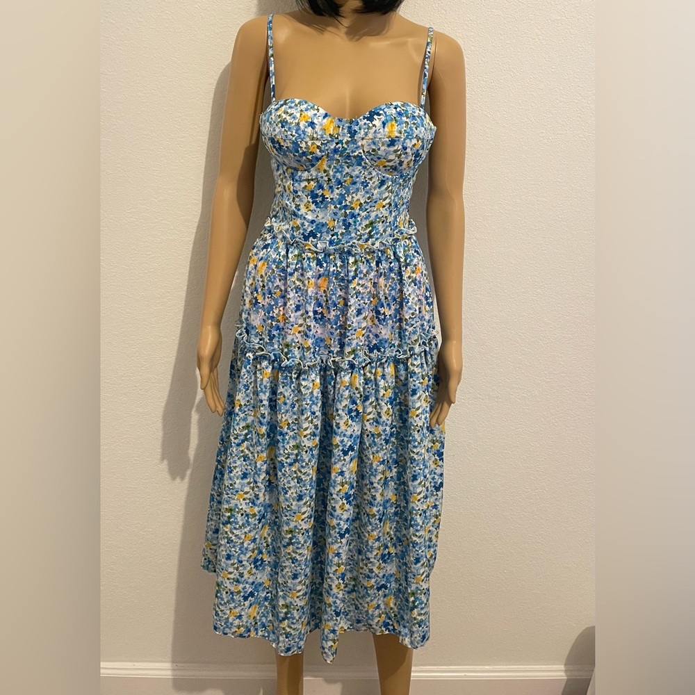 Padded summer dress